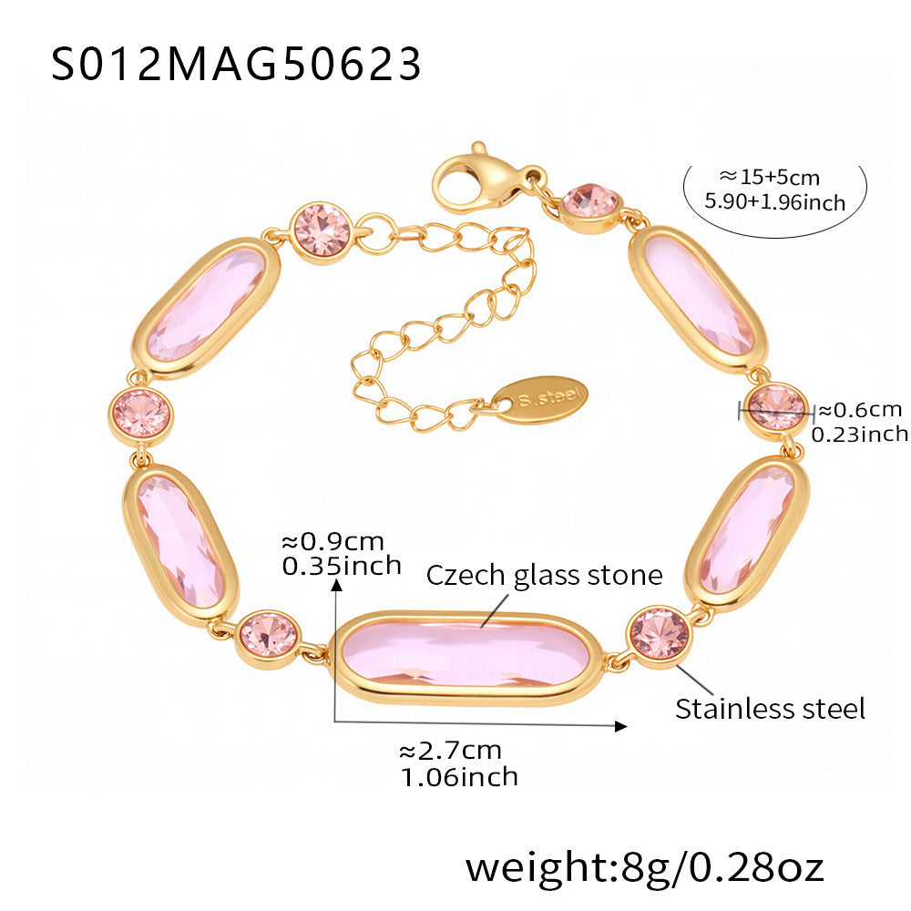 18k Gold-Plated Summer Beach-Style Light-Luxury Anklet Foot Jewelry