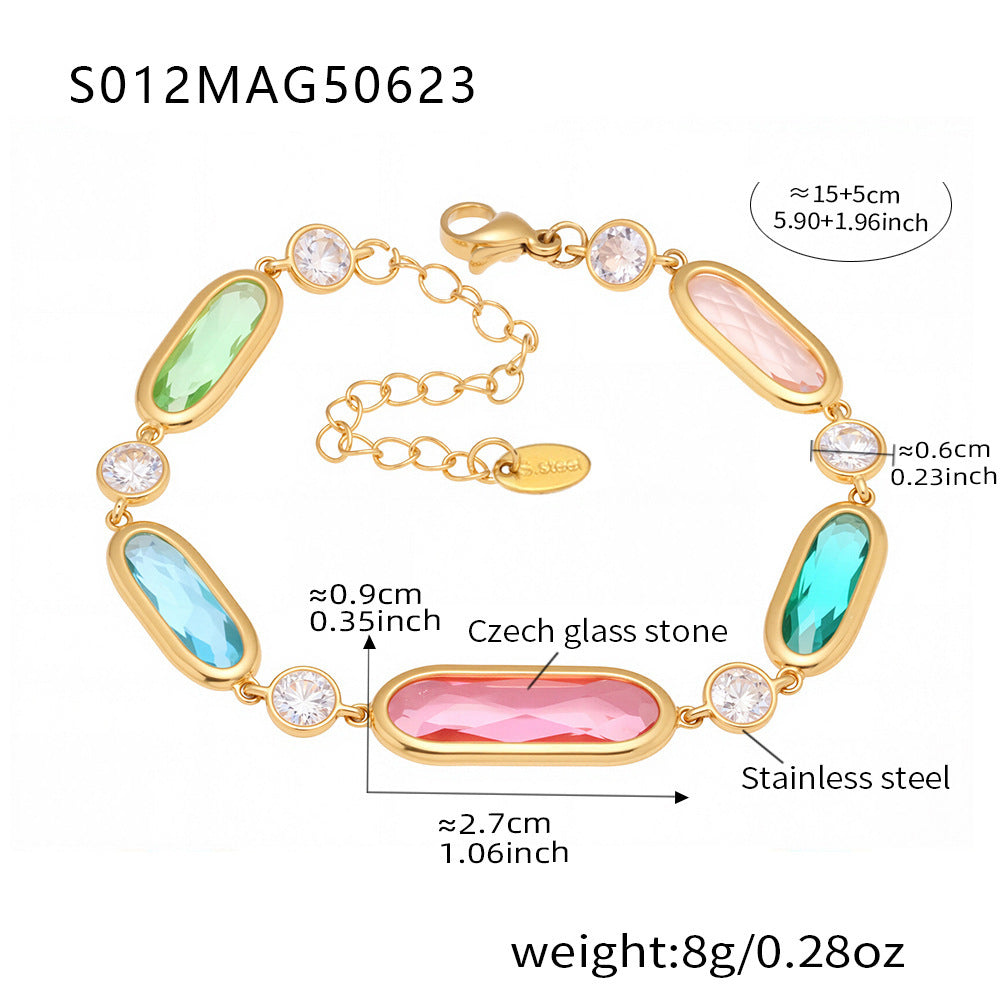 18k Gold-Plated Summer Beach-Style Light-Luxury Anklet Foot Jewelry